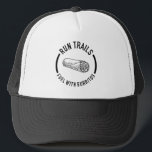 Run Trails, Fuel With Burritos Trucker Hat<br><div class="desc">You're a trail runner, and you know the best fuel for your runs is burritos!</div>