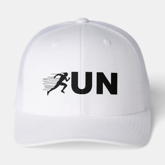 RUN Typography Running Design | Minimalist Runner