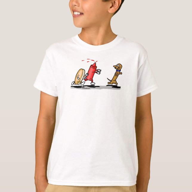 Run Wiener Dog T-Shirt (Front)