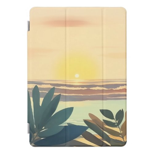 Run Wild and Free Soft Sunset iPad Pro Cover