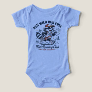 Run Wild Run Free Trail Running Club T-Shirt Infant T-shirt