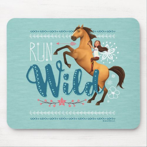 Run Wild Spirit  Lucky Mouse Pad