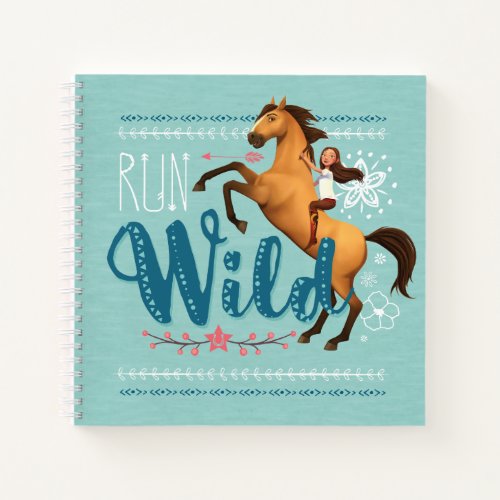 Run Wild Spirit  Lucky Notebook