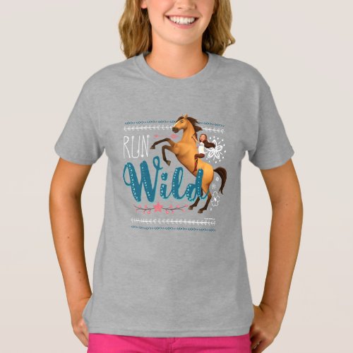 Run Wild Spirit  Lucky T_Shirt