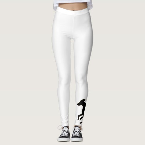 Run with the greyhound leggings