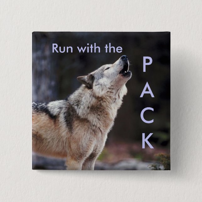 Run with the Pack Button (Front)