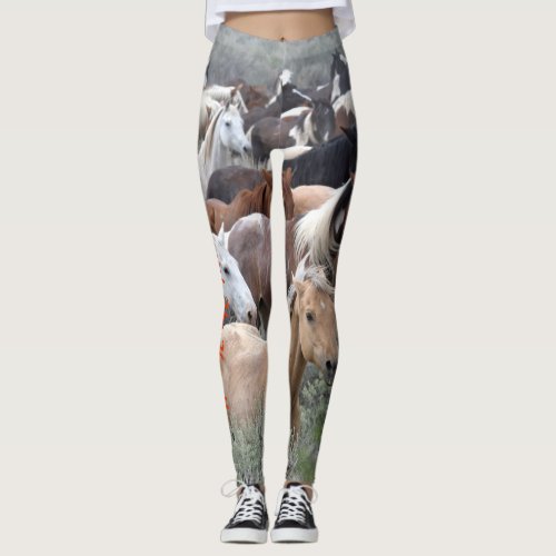 Run with your heart leggings