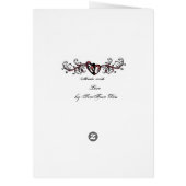 Runaway Butterfly Cards (Back)