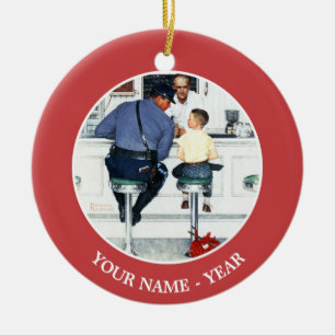 Runaway Ceramic Ornament