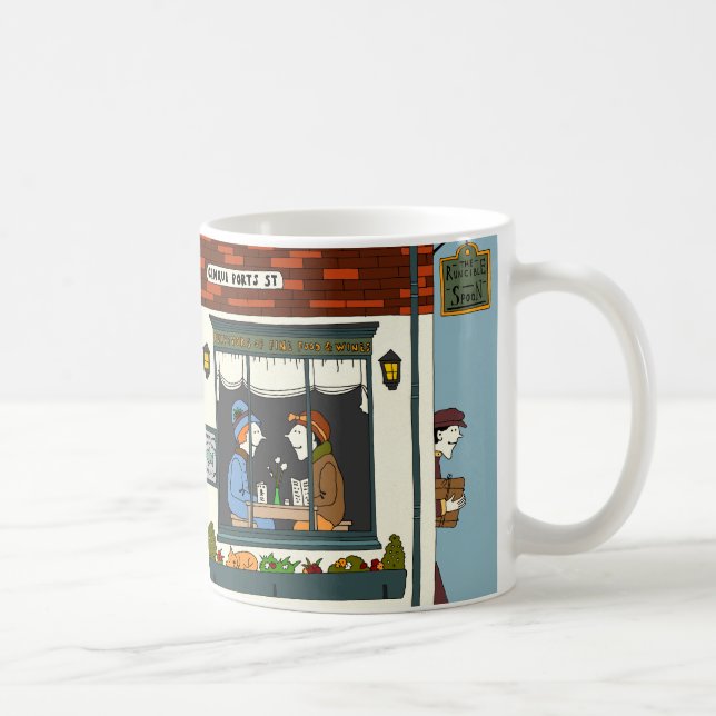 Runcible Spoon, Rye Coffee Mug (Right)
