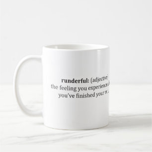 runderful (feel it after your run) coffee mug