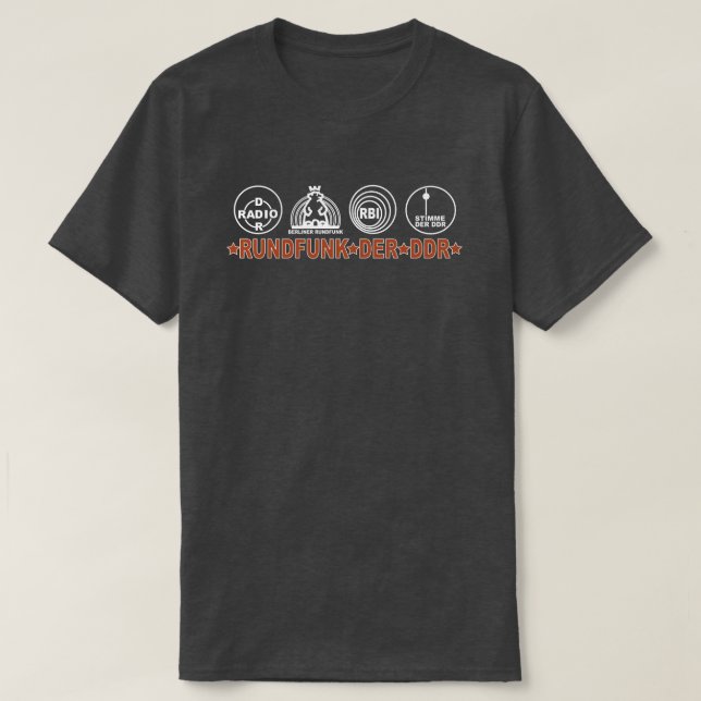 RUNDFUNK DER DDR T-Shirt (Design Front)