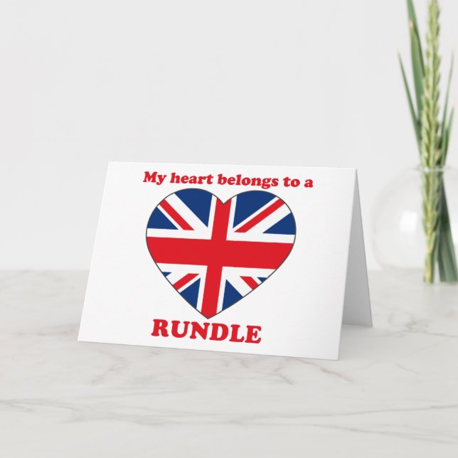 Rundle Holiday Card (Front)
