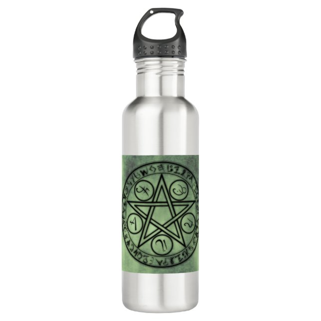 Rune #10 stainless steel water bottle (Front)