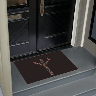 *RUNE ALGIZ* DOORMAT
