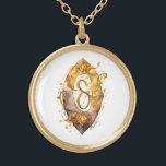 *~*RUNE AP87 VIKING Nordic Inspired Ancient Gold Plated Necklace<br><div class="desc">(Search AP87 for things Viking or AP40 for similar items ) - NECKLACE . The image is large so feel free to TRANSFER to any ZAZZLE PRODUCT you choose. JEWELRY WITH INTENTION (R) - create your own intention. Use this beautiful soul reaching artwork and allow the energy imbued in my...</div>