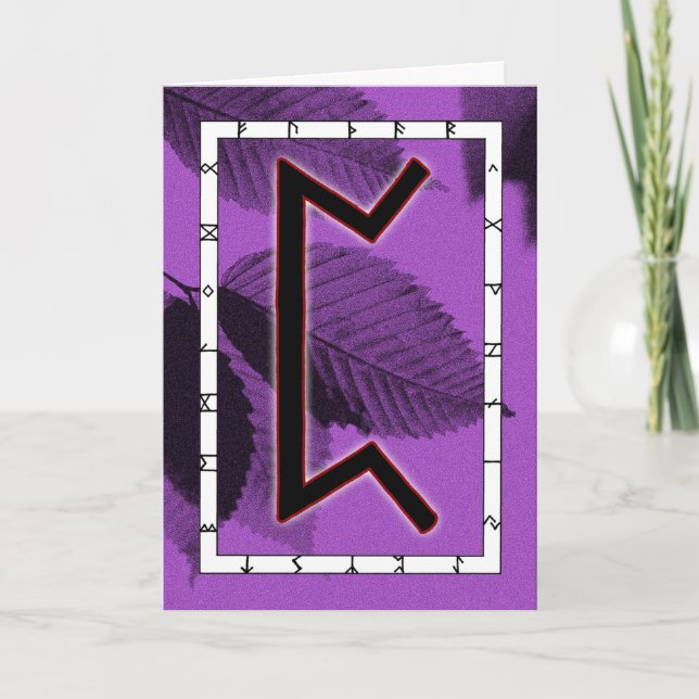 Rune Perthro - Karma  Card (Front)