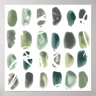 Rune Stone - Green Poster