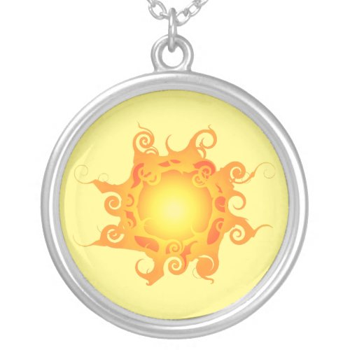 Rune Sun Necklace