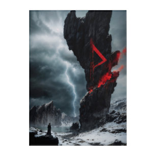Rune Thurisaz Acrylic Print