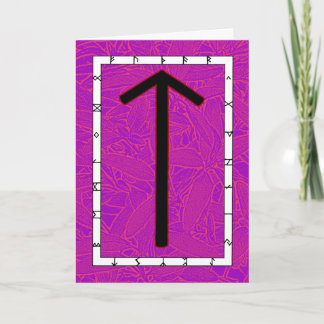 Rune Tiwaz - Victory! Card