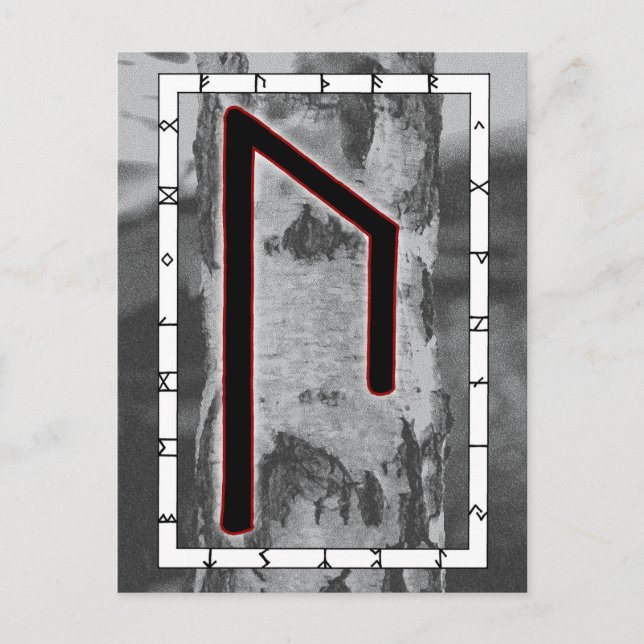 Rune Uruz – Wisdom Postcard (Front)