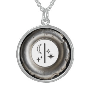 *~*RUNE VIKING Nordic AP87 ISA KE Sterling Silver Necklace