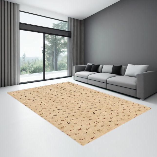 Runes Area Rug (Insitu (Indoor 3))