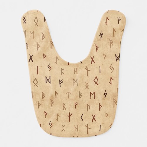 Runes Baby Bib