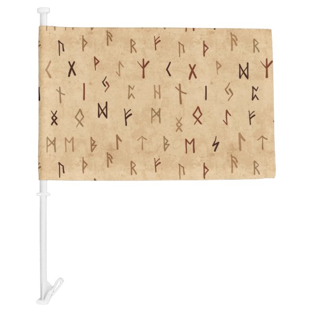 Runes Car Flag (Front)