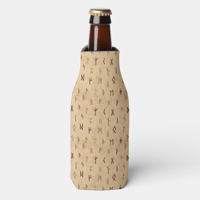 Runes Cozy Bottle Cooler (Bottle Front)