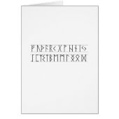Runes Elder Futhark (Front)