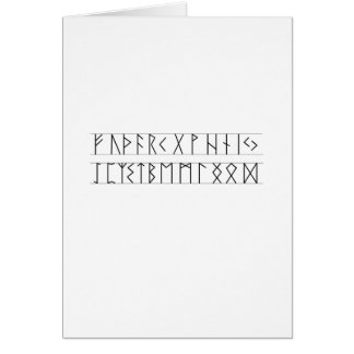 Runes Elder Futhark Cards