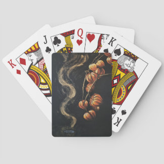 Runes Fehu Darkness Golden Aura Magical Mystery We Poker Cards