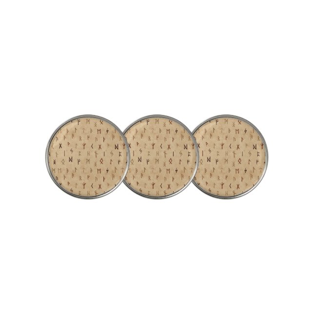 Runes Golf Ball Markers (3 Up)