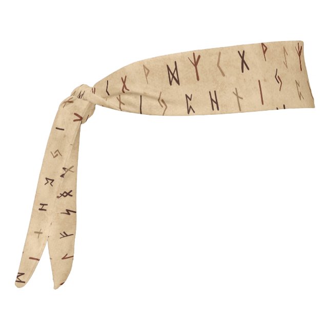 Runes Hair Tie Tie Headband (Rotate 270)