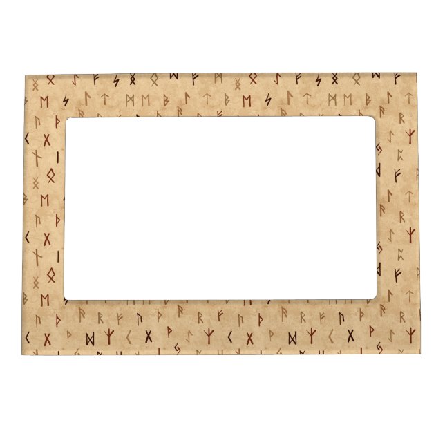 Runes Magnetic Picture Frame (Front)