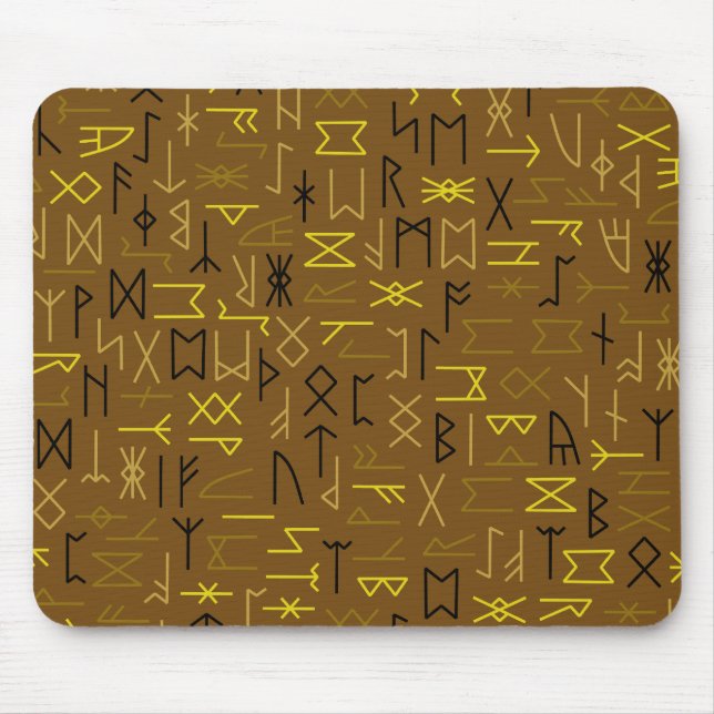 Runes Mouse Pad (Front)