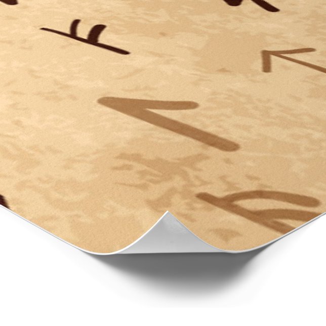 Runes Poster (Corner)