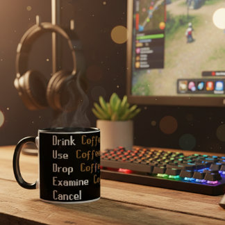 Runescape Coffee Mug – Gamer Gift, Tea & Coffee