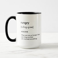 Rungry Definition Runner's Mug