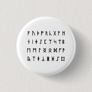 Runic Alphabet [Futhorc] Button