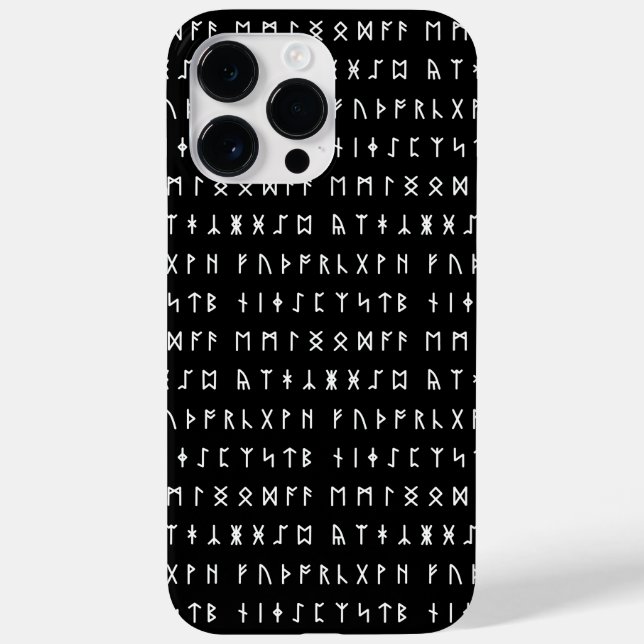 Runic Alphabet [Futhorc] Case-Mate iPhone Case (Back)