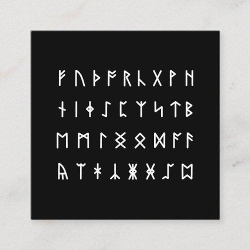 Runic Alphabet [Futhorc]