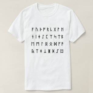 Runic Alphabet [Futhorc] T-Shirt
