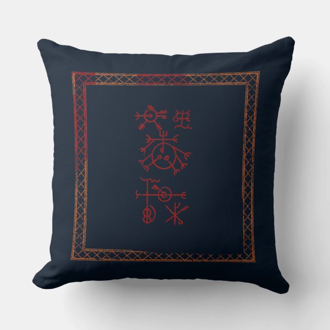 Runic Pillow to Make Someone to Sleep (Front)