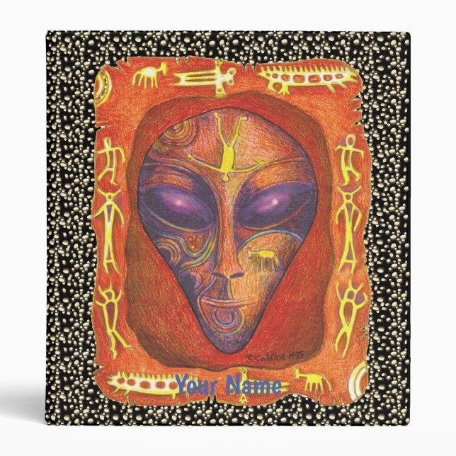 Runic Red Alien binder (Front)