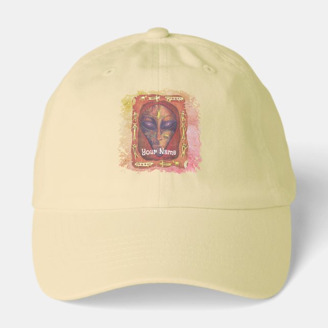 Runic Red Alien Hat (Front)