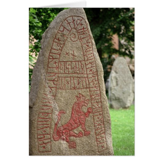 Runic stone cards (Front)