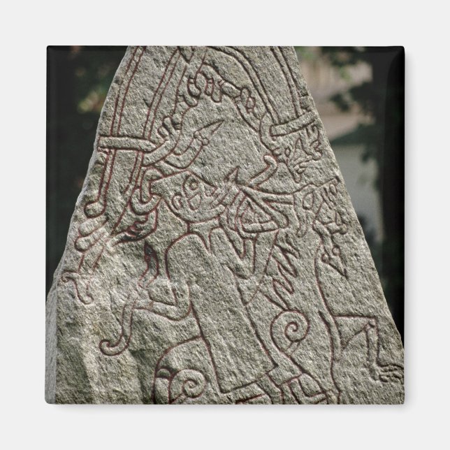 Runic stone magnet (Front)